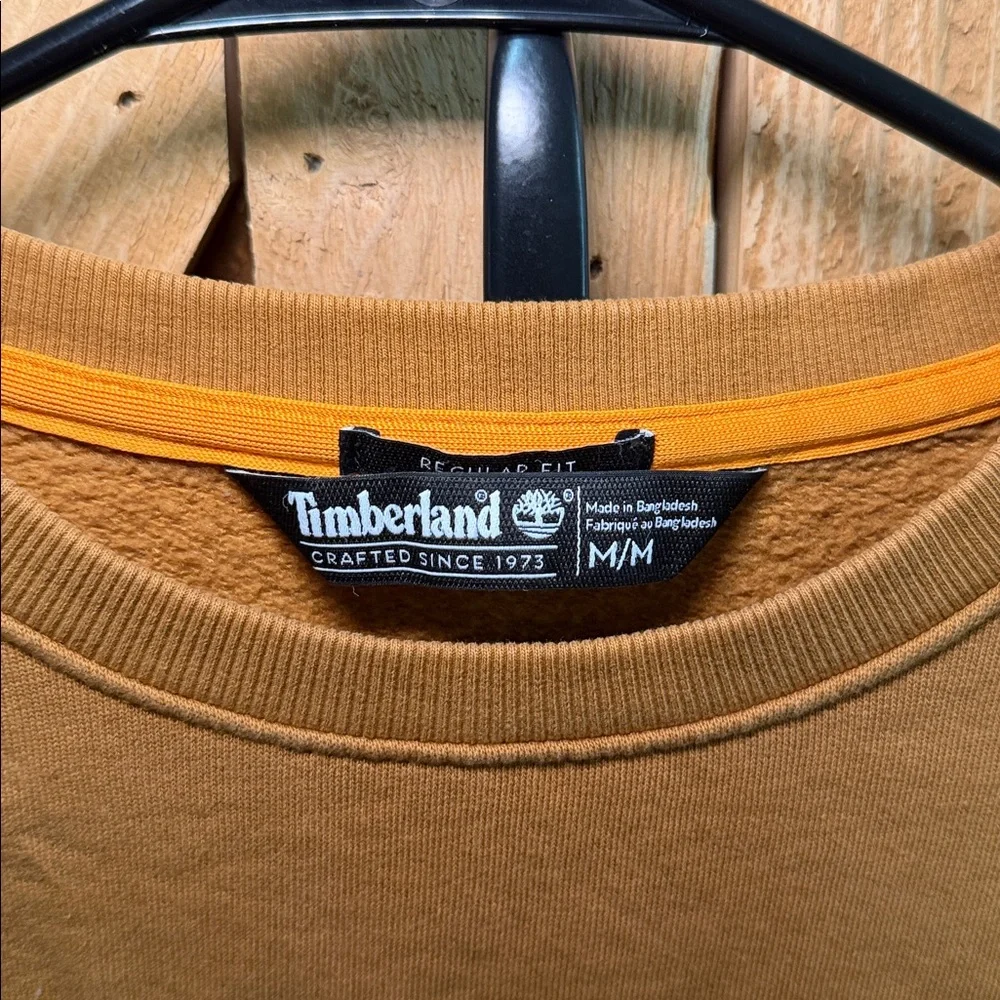 Burnt orange timberland sweater